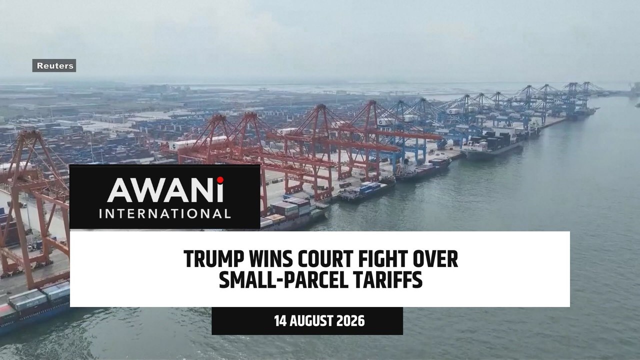 Trump wins court fight over small-parcel tariffs