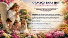 ORACIÓN Domingo 16 de agosto de 2026