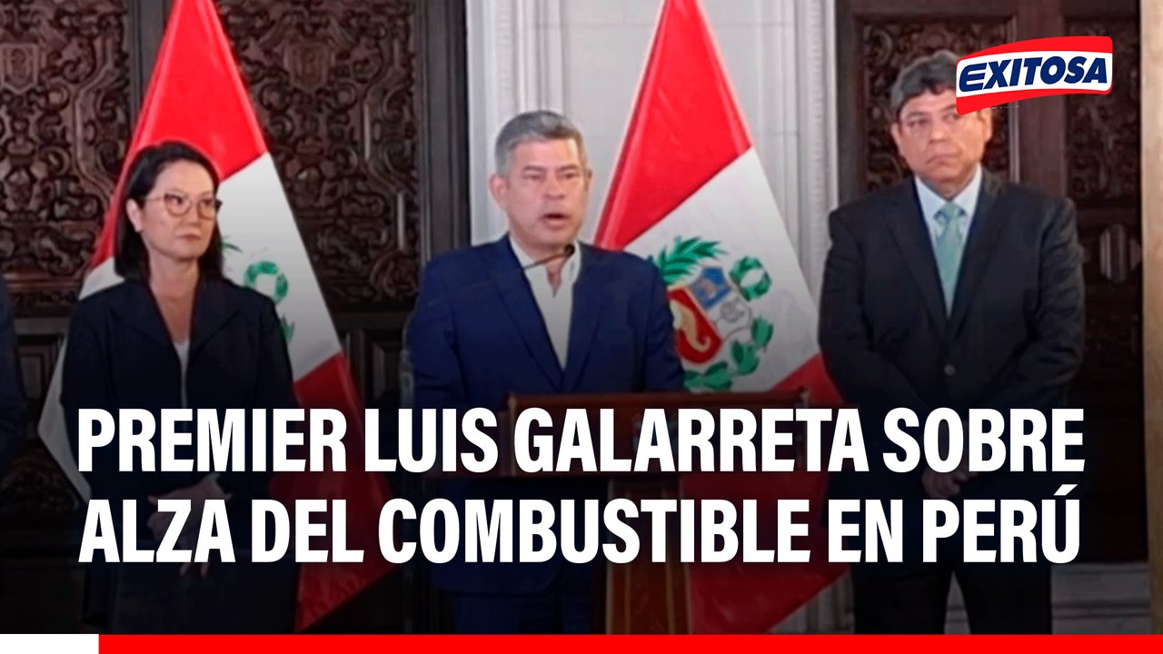 Luis Galarreta sobre alza de precio de combusti...