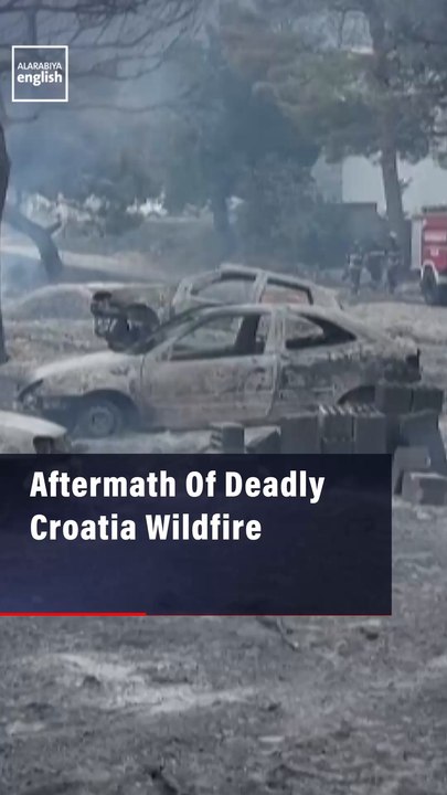 Aftermath Of Deadly Croatia Wildfire