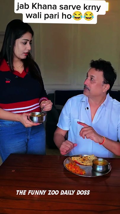 Papa ki pari ny kia Khana sarve 😂😂