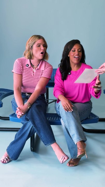 Sheinelle Jones and Jenna Bush Hager React to T...