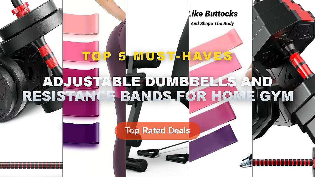 Top 5 Best Adjustable Dumbbells And Resistance...