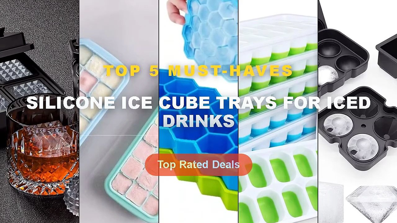 Best Silicone Ice Cube Trays For Iced Drinks on...