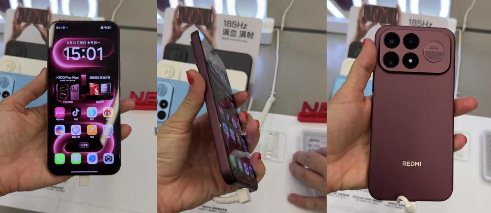 Hemos podido tener en la mano el nuevo REDMI K100 Pro, y enamora en las distancias cortas