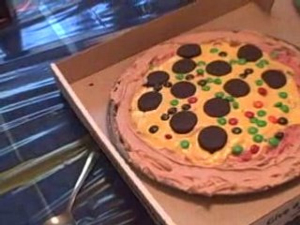 April's birthday pizza 2
