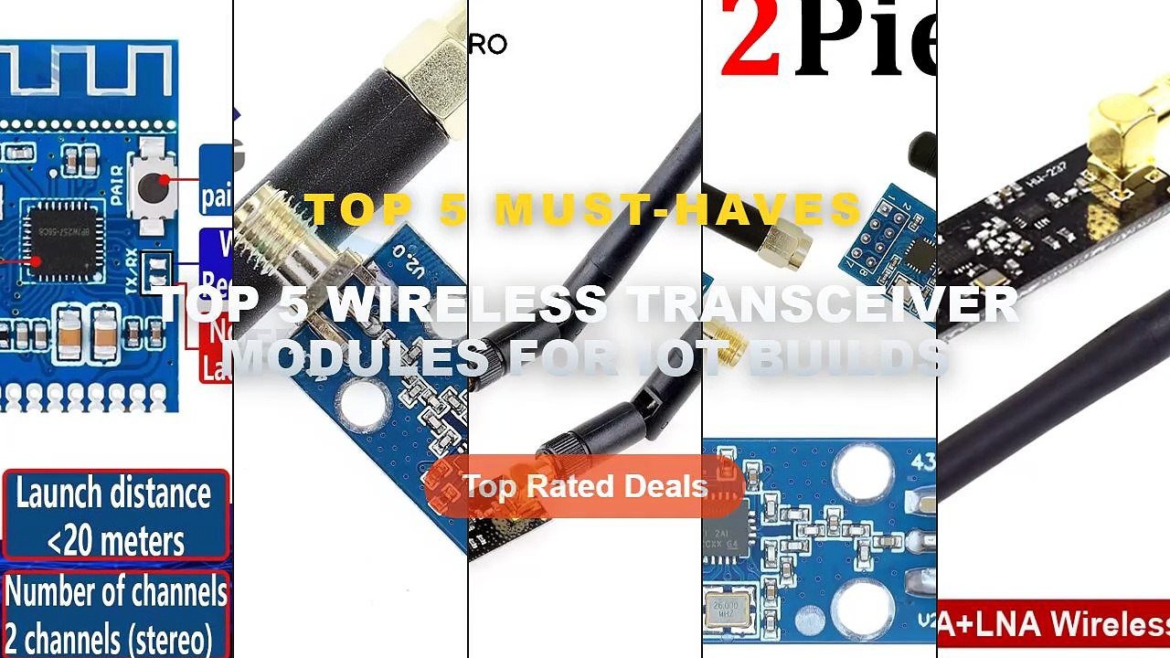 Top 5 Wireless Transceiver Modules For IoT Buil...