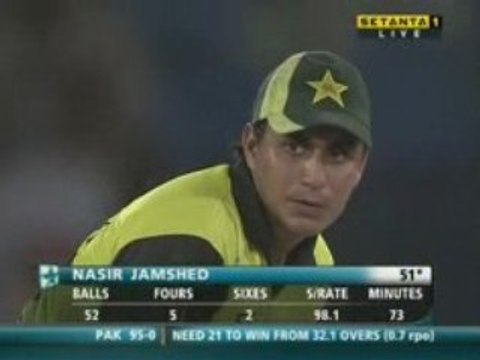Nasir Jamshed 52* v Bangladesh - Asia Cup 2008
