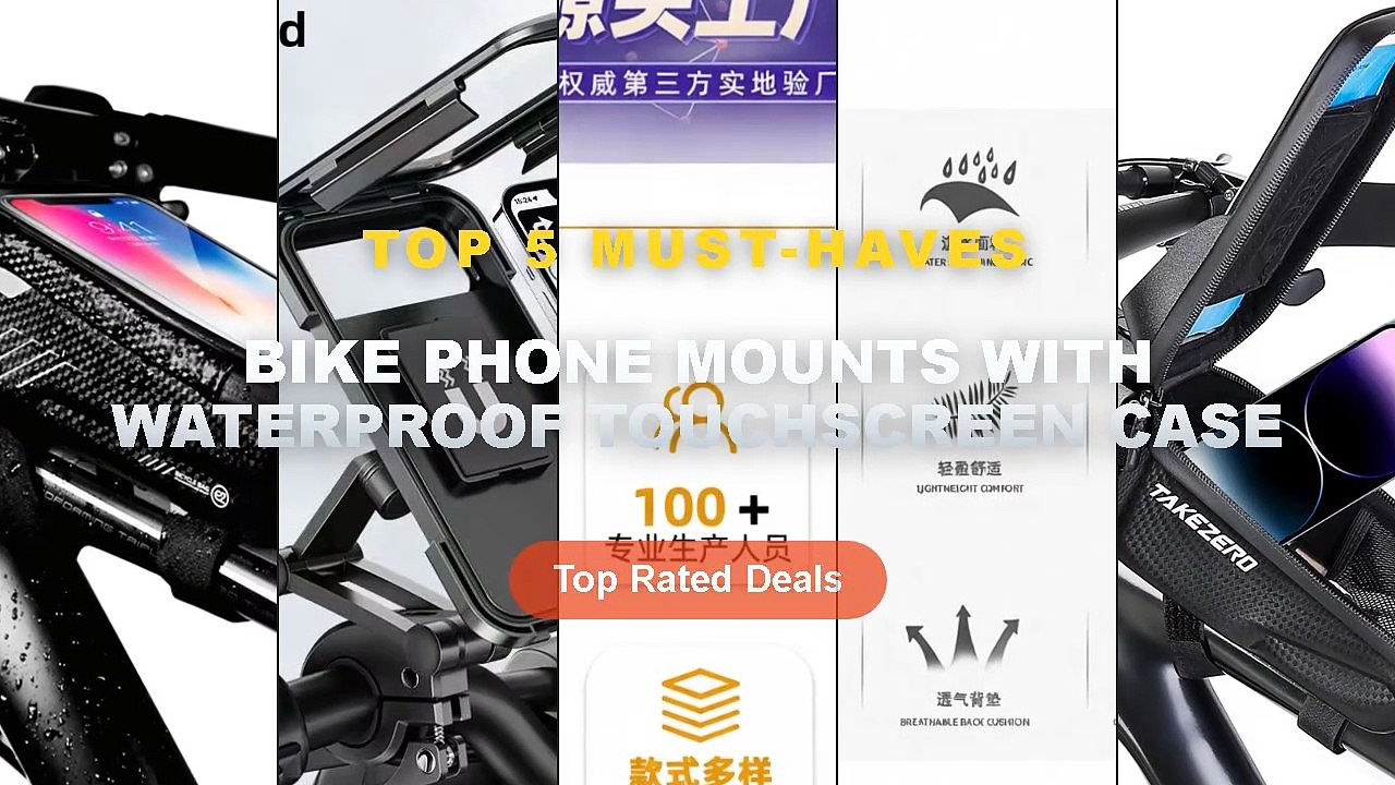 Why Everyone Is Buying Bike Phone Mounts With W...