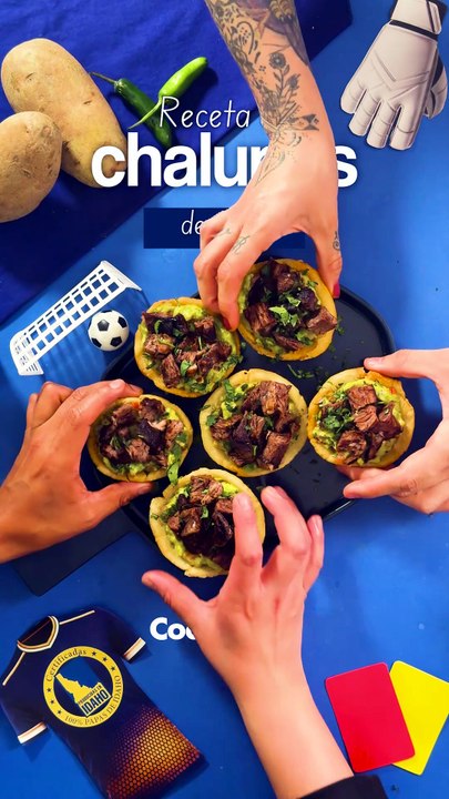 Receta de Chalupas con Papas Idaho