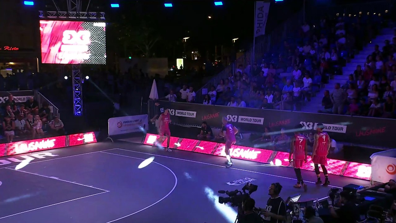 Bordeaux - Lausanne - FIBA 3X3 World Tour (Lausanne) - Phase de groupes