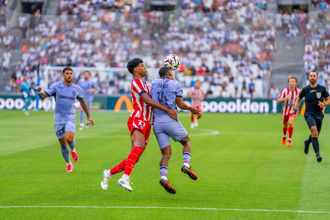 OM - Atlético de Madrid (amical) : Le match
