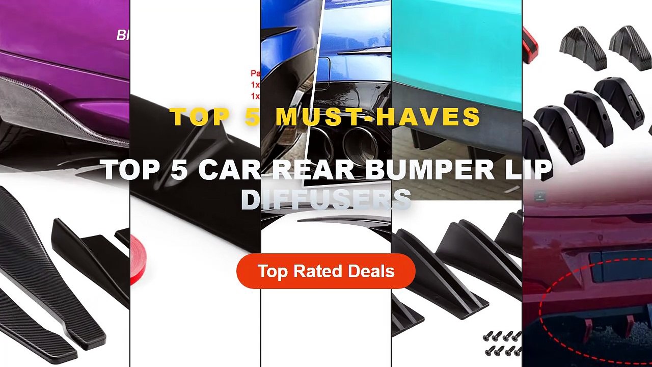 Why Everyone Is Buying Top 5 Car Rear Bumper Li...