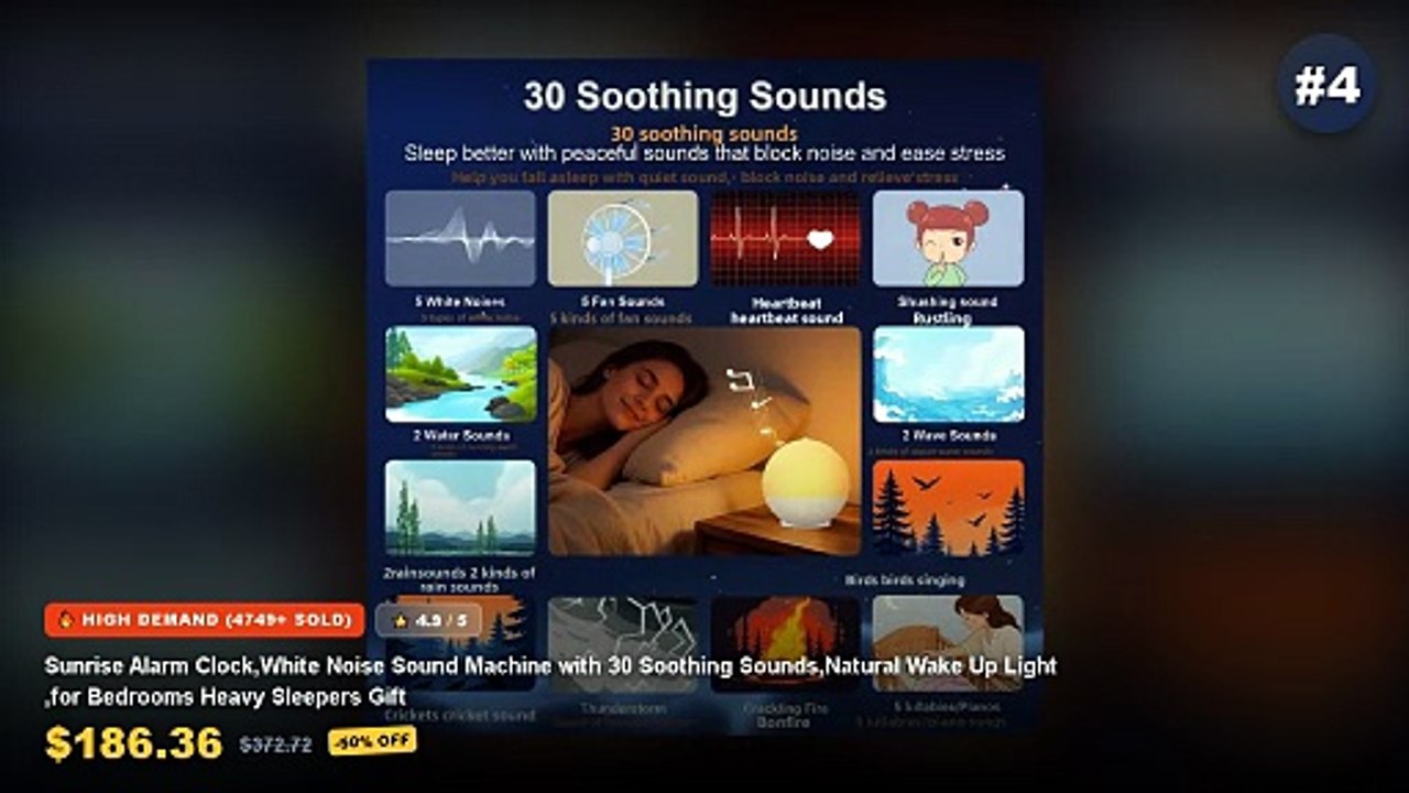Cheap & Best Sunrise Alarm Clocks That Wake You Gently Unboxing & Review - Wake Up Light Alarm Clock with Sunrise Sunset...
