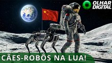 China quer usar cães-robôs como ajudantes de astronautas na Lua