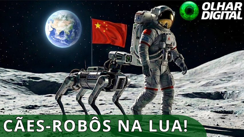China quer usar cães-robôs como ajudantes de astronautas na Lua