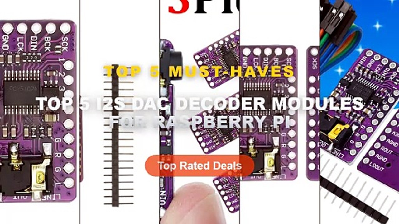 Amazing Top 5 I2S DAC Decoder Modules For Raspb...