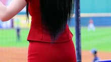 Stunning Baseball Cheerleader Dance Performance Clips Cheerleader EP 212