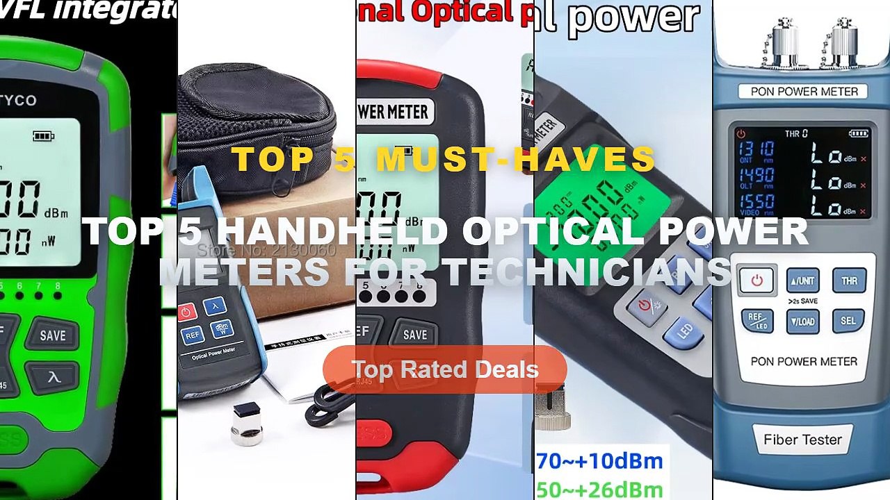 Why Everyone Is Buying Top 5 Handheld Optical Power Meters For ...