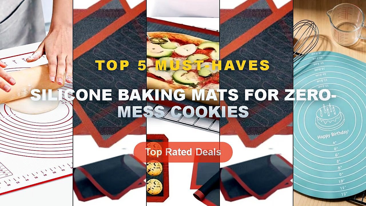 Best Silicone Baking Mats For Zero-Mess Cookies...