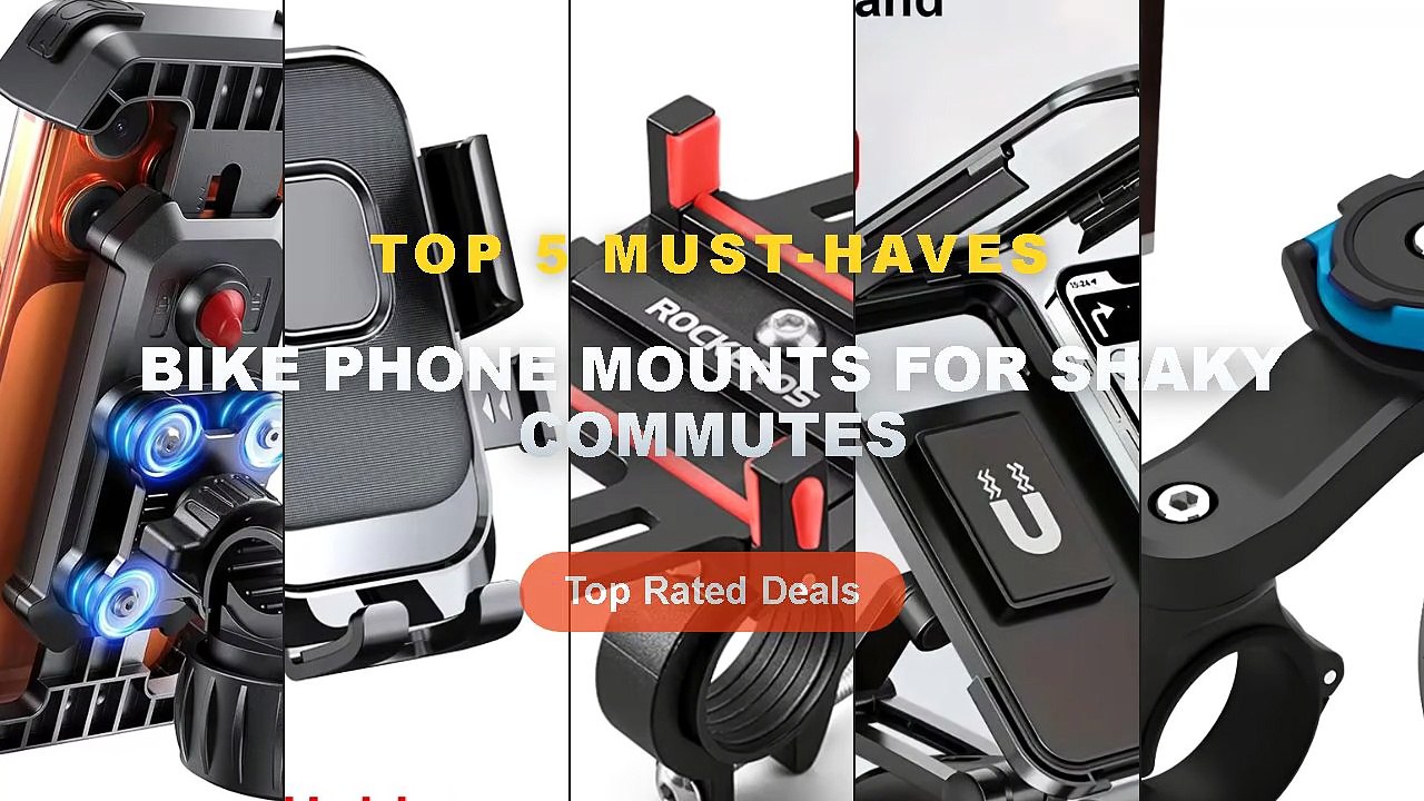 Best Bike Phone Mounts For Shaky Commutes on Al...