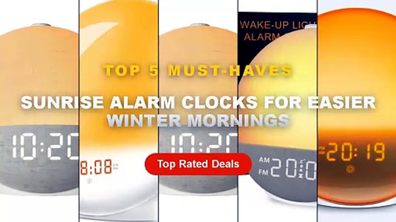Ultimate Guide to the Best Sunrise Alarm Clocks...