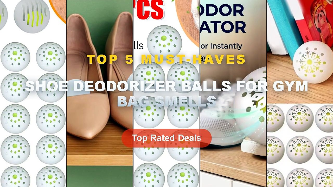 Ultimate Guide to the Best Shoe Deodorizer Balls For Gym Bag Smells - 1 48Pcs Deodorizer Freshener Balls For Shoes Multi...