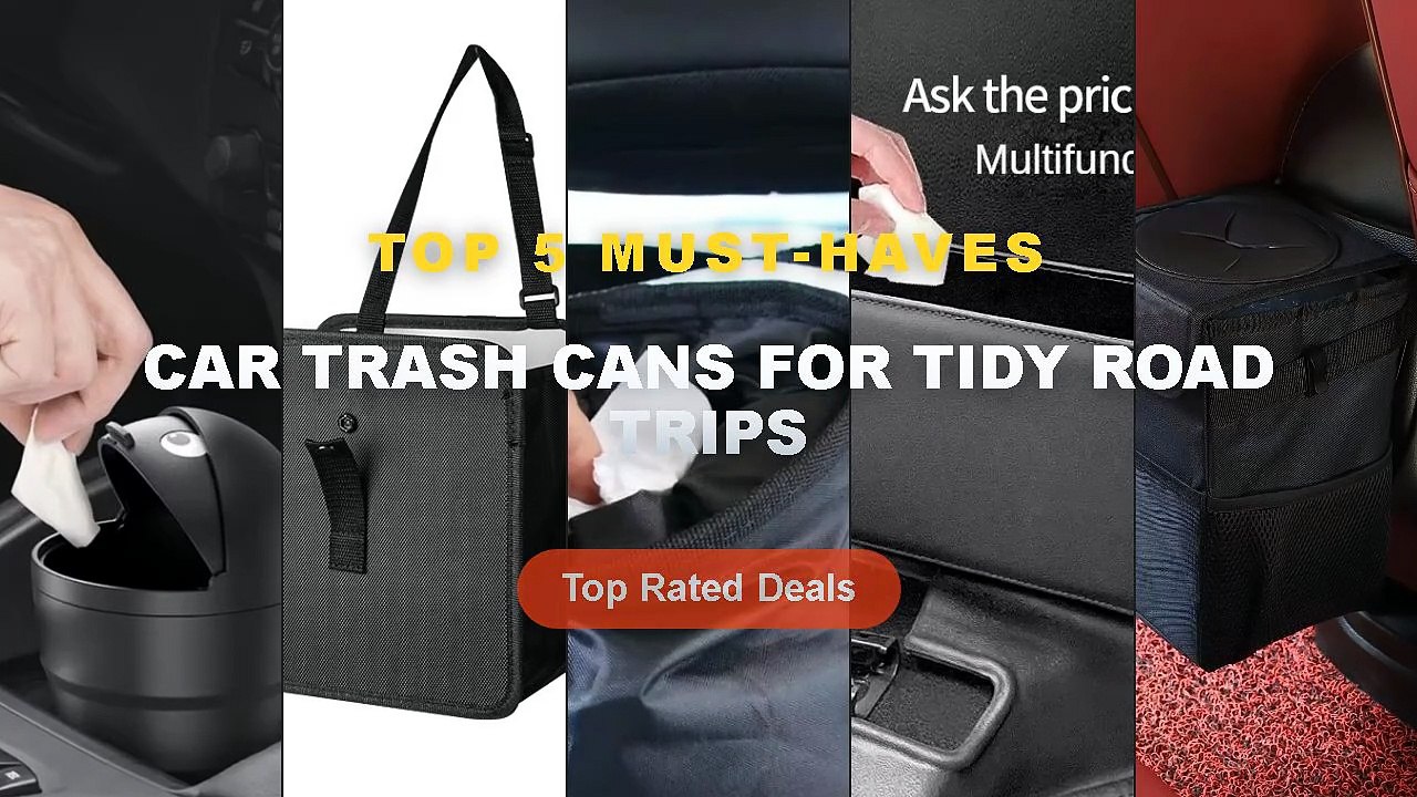 Ultimate Guide to the Best Car Trash Cans For T...