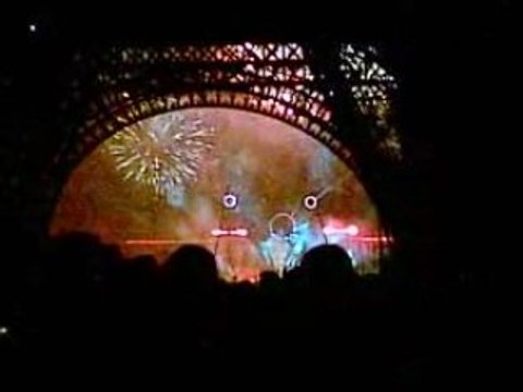 Feu d'artifices 14 juillet 2008 champs de mars