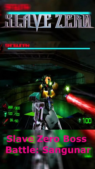 Slave Zero Boss Battle: Sangunar | Sega Dreamcast