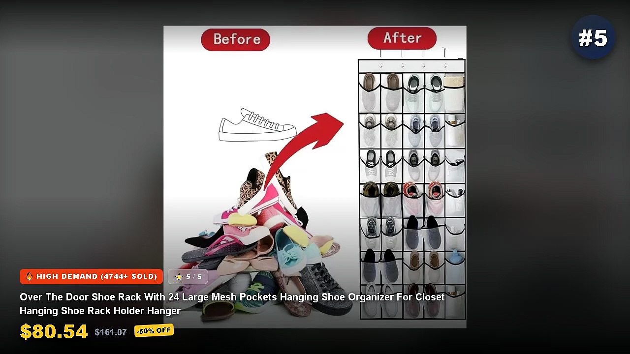 Best Over-The-Door Shoe And Bag Hangers on AliE...