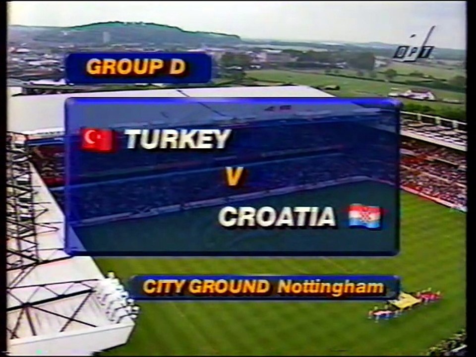 1996 UEFA Euro - Turkey v. Croatia