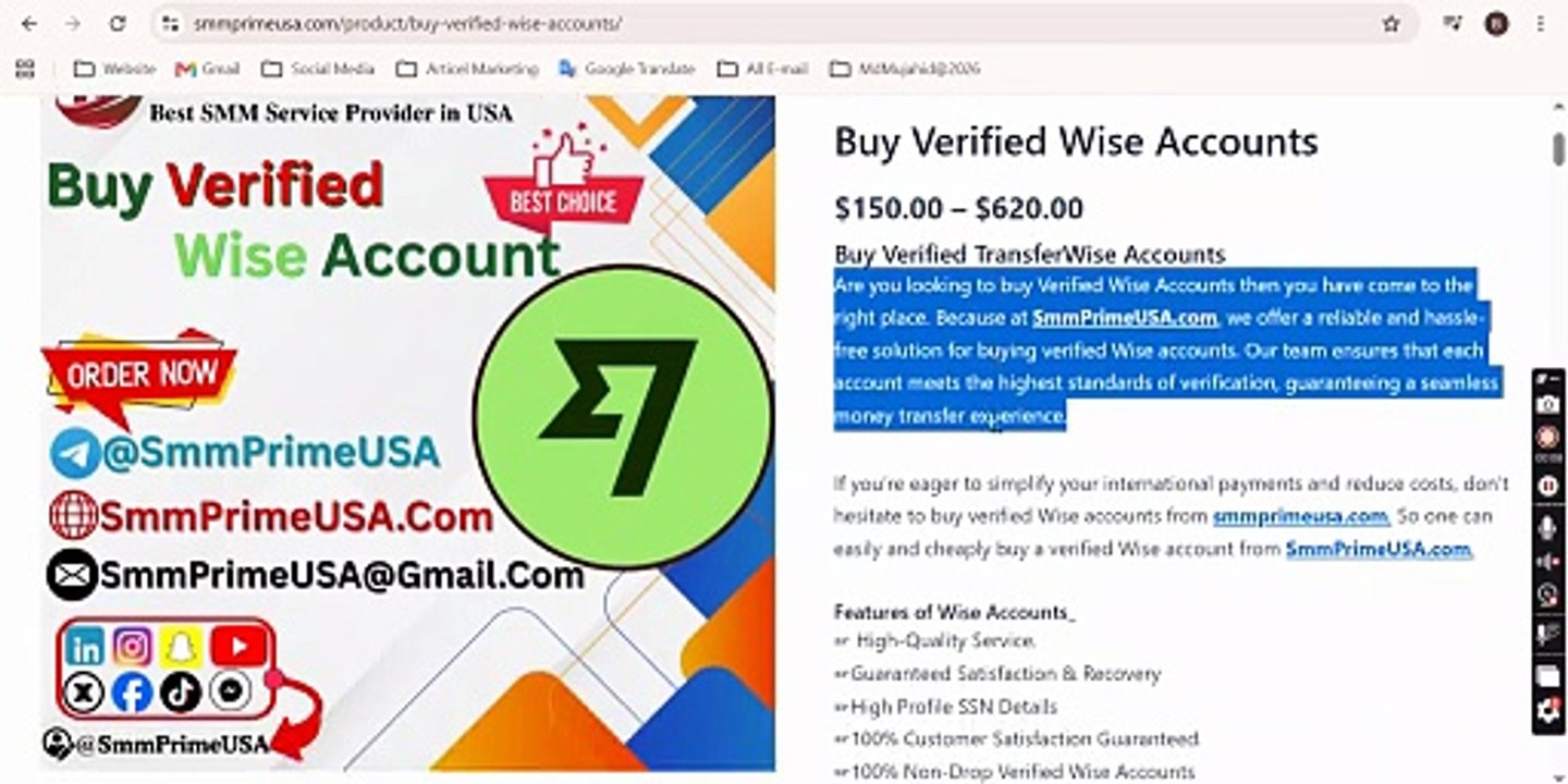 Top 19 Sites to Buy Verified Wise Account