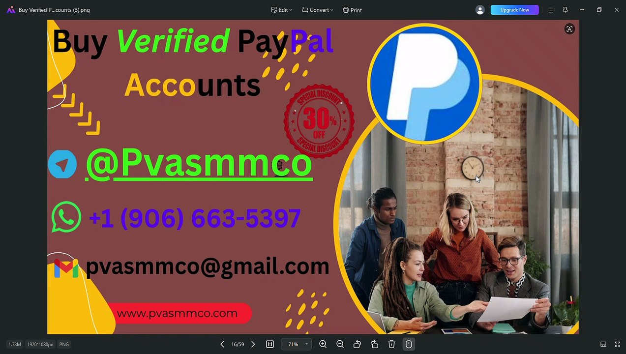 All Verified Accounts For PVASMMCO