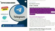 How & Where can I buy Telegram accounts? 2026-2027