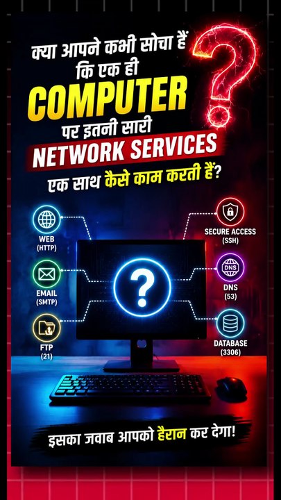 Port Number क्या होता है | What is Port Number ?
