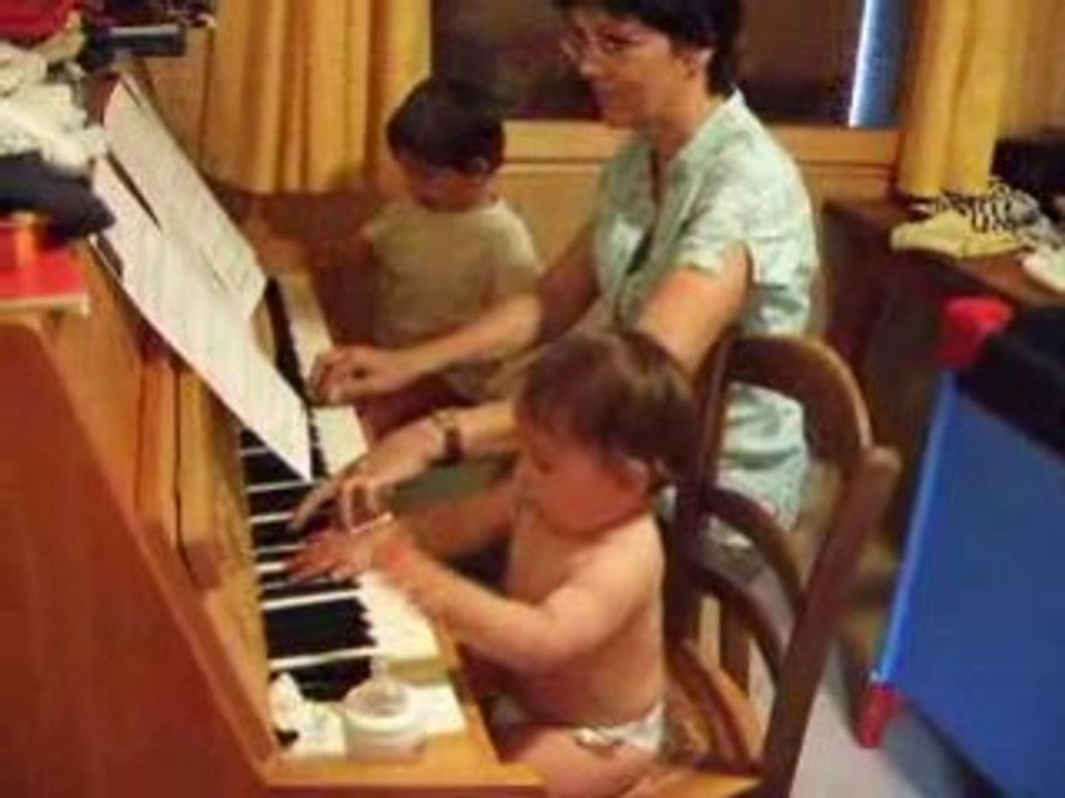 piano en famille