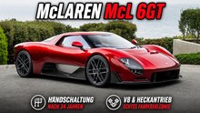 McLaren McL 6GT: V8-Supersportler setzt auf manuelles Getriebe