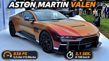 Aston Martin Valen: 344 km/h schneller V12-Bolide für rund 2 Mio. Dollar