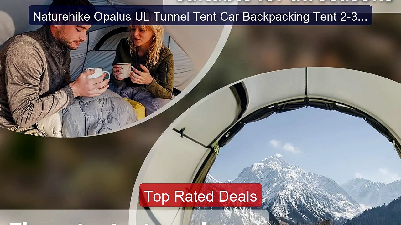 Naturehike Opalus UL Tunnel Tent Car Backpacking Tent 2-3 Per... -- Amazing Value 2026 | Must Have!