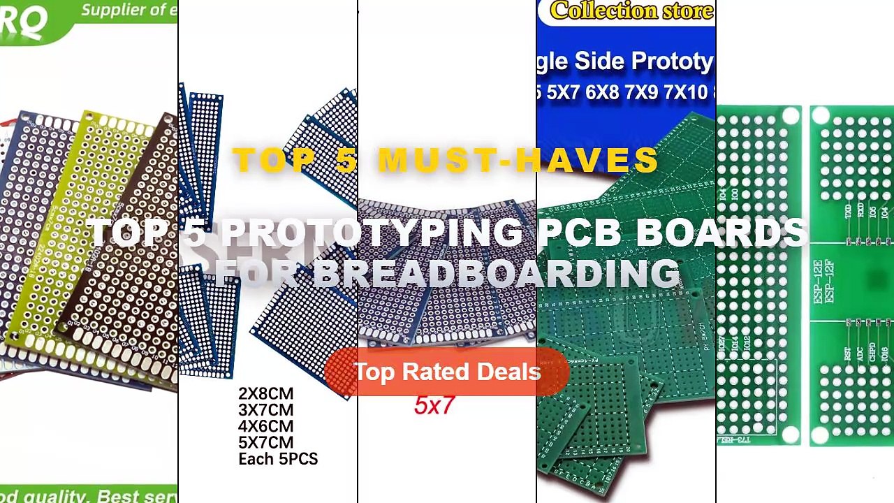 Top 5 Best Top 5 Prototyping PCB Boards For Bre...