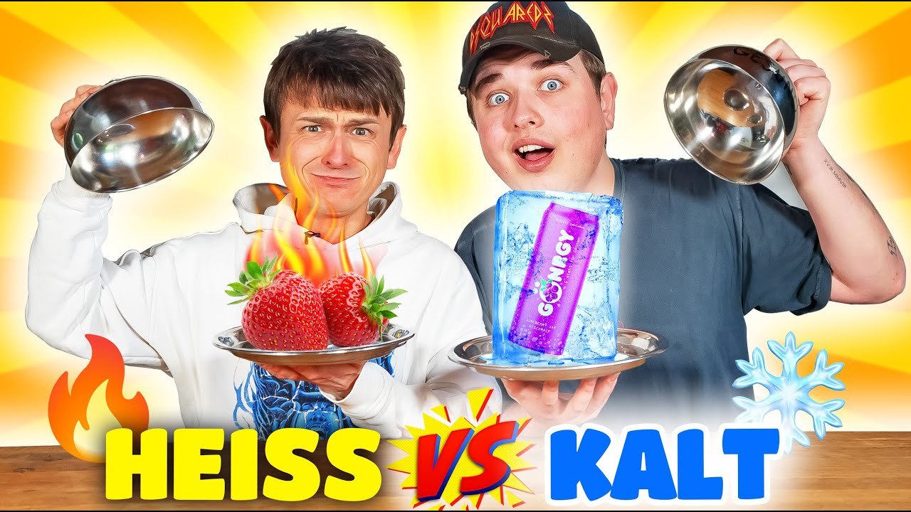 🔥HEISS vs. GEFROREN❄️ mit Smiley