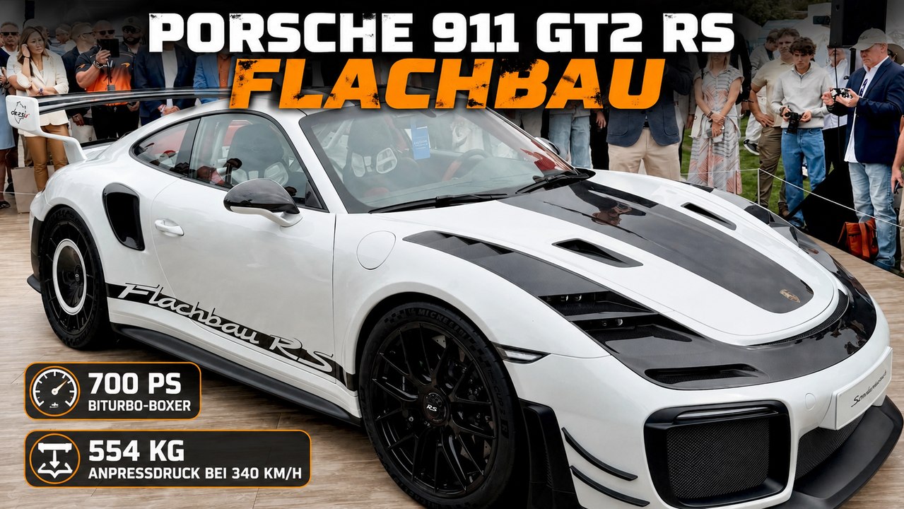 Porsche 911 GT2 RS Flachbau: Porsche baut den modernen Moby Dick