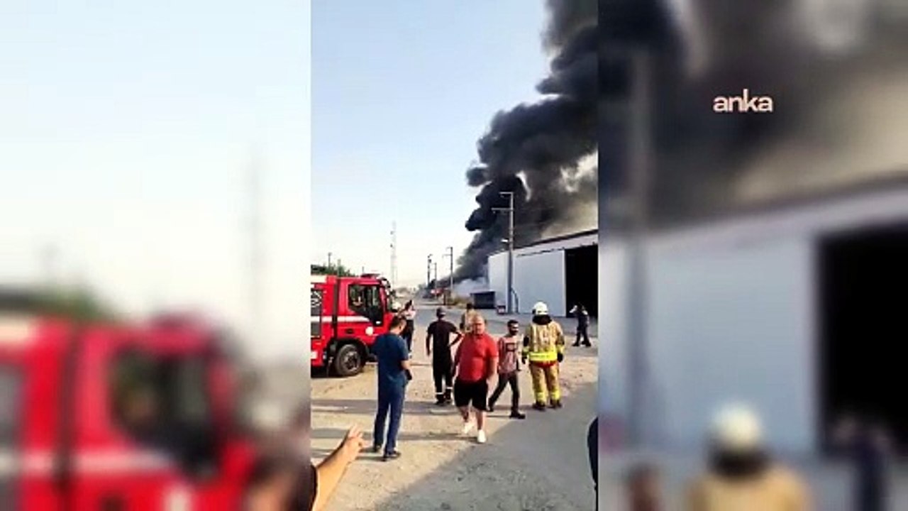 Manisa’da tüp dolum tesisinde patlama: Söndürme...