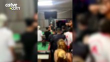 Pense na 'paulera'! Cadeiras voam durante briga generalizada em bar de Cascavel; veja