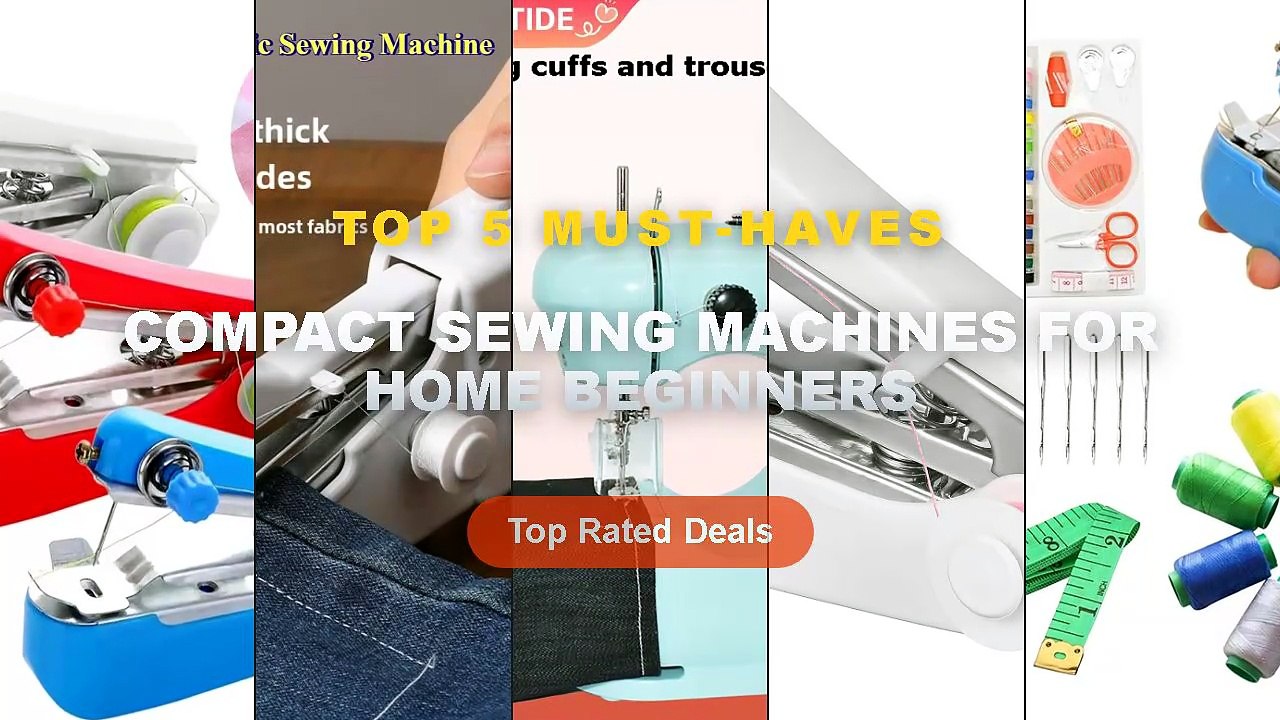 Top 5 Best Compact Sewing Machines For Home Beg...