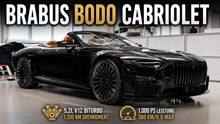 BRABUS BODO Cabriolet: Carbon-Coachbuilding auf nur 77 Exemplare limitiert