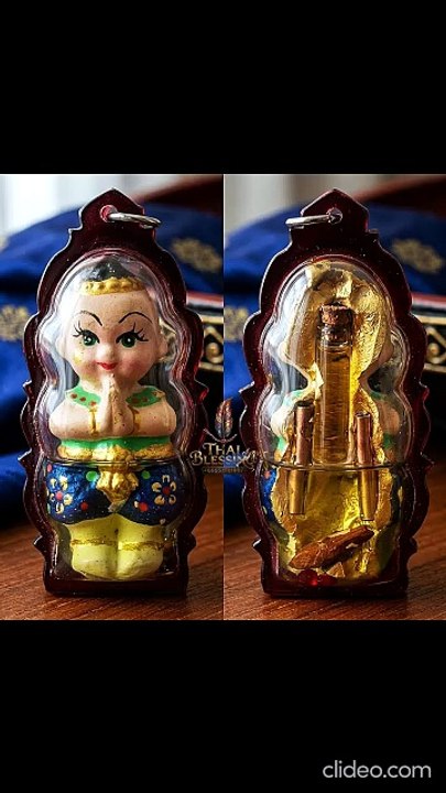 ✨ Ultimate "Kumari Manee Kaeo" (Crystal Gem Female Child Spirit) by Ajarn Khiao 2014 🏺👧