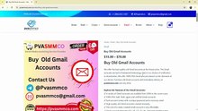 Buy Old Gmail Accounts All verified accounts form pvasmmco now