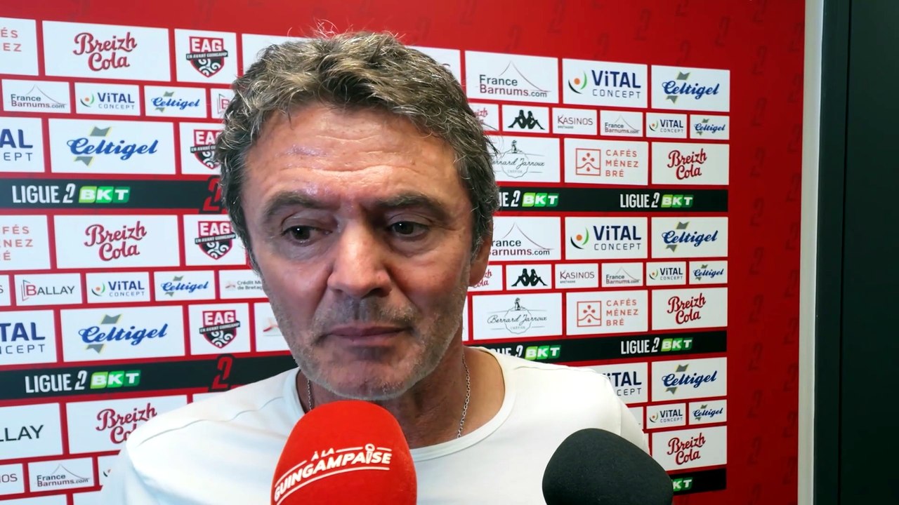 EAG - Boulogne (1-0) : L'analyse de Sylvain Ripoll